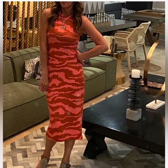 •ANTHROPOLOGIE• corey lynn calter nicolette midi dress - Picture 3 of 4